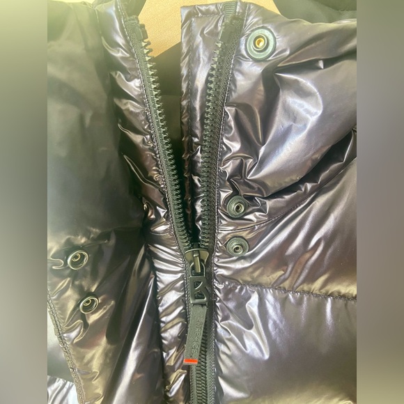 🔖L 12 BOGNER Ranja Oversized Hooded Metallic Insulated Ski Jacket Purple - Picture 11 of 16